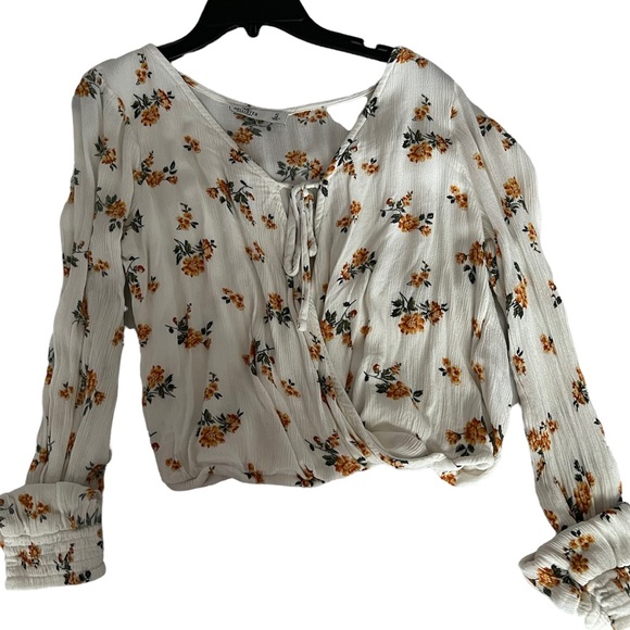 floral xs blouse - Picture 1 of 2